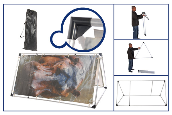 A-Frame banner printers